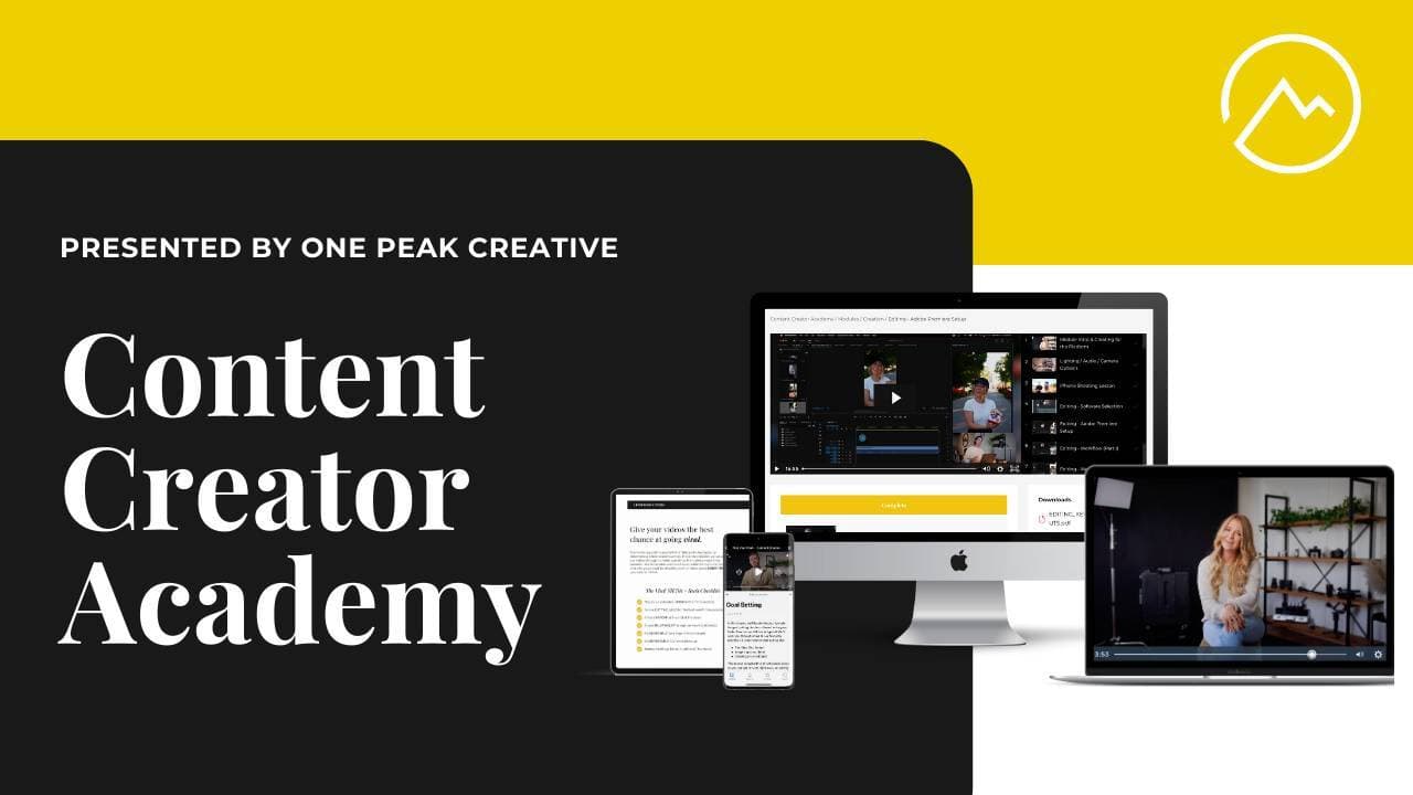 The Content Creator Academy
